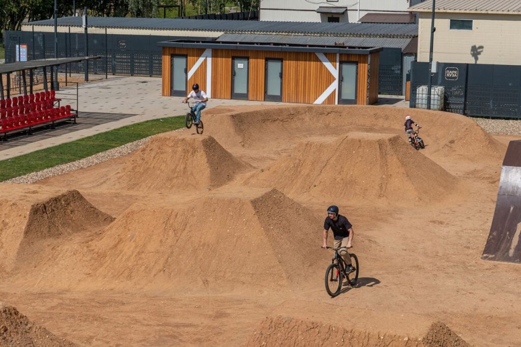 BMX, велотриал парк