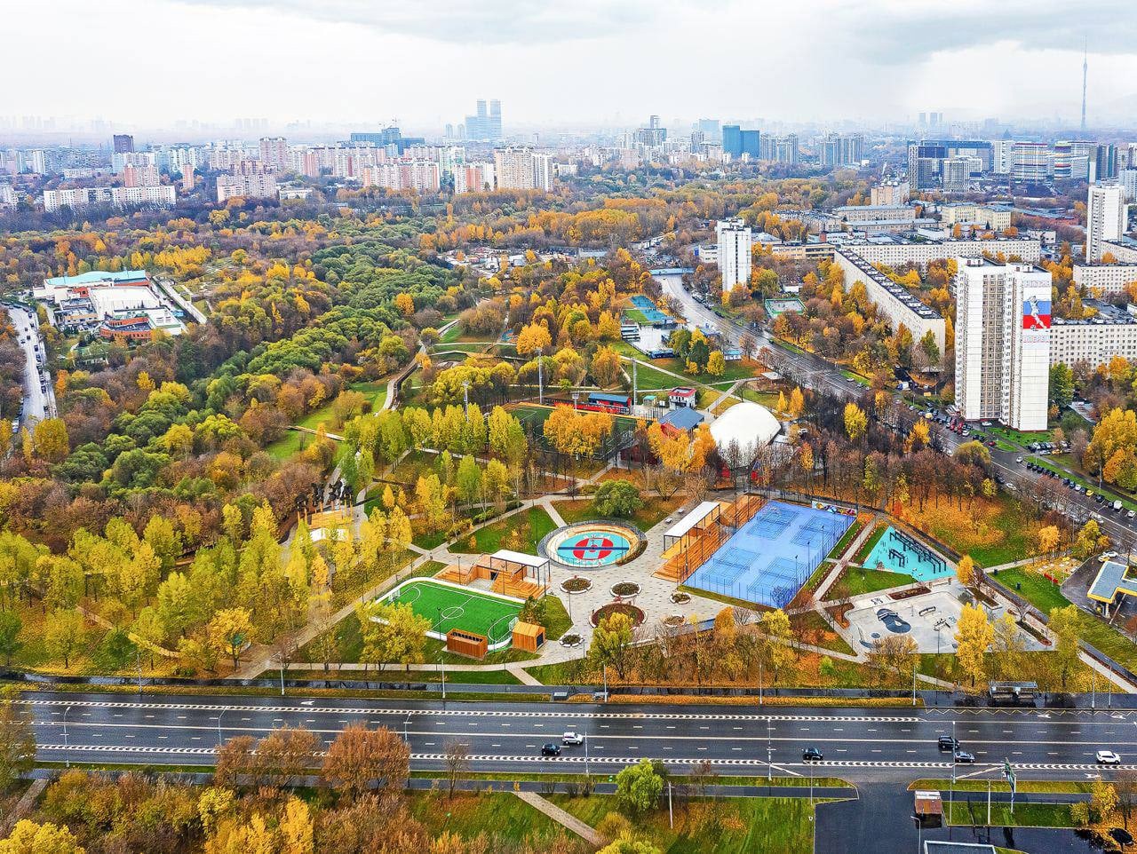 Парк Яуза в Москве - подробный обзор, схема, где находится, метро!