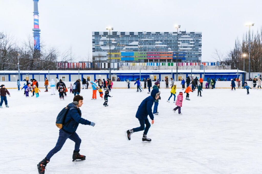 Каток в парке Останкино